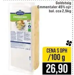 Jip Goldsteig Emmentaler 45% sýr nabídka