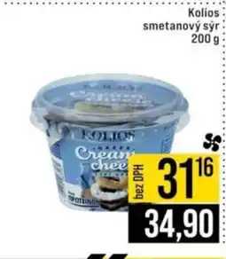 Jip Kolios smetanový sýr nabídka