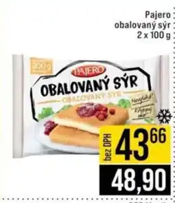 Jip PAJERO obalovaný sýr nabídka