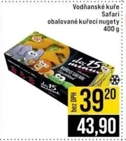 Jip Vodňanské kuře Safari obalované kuřecí nugety nabídka