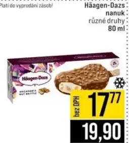 Jip Häagen-Dazs nanuk nabídka