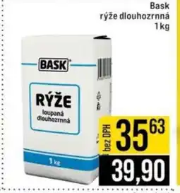 Jip Bask rýže dlouhozrnná nabídka