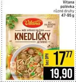 Jip Vitana polévka nabídka