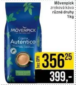 Jip Mövenpick zrnková káva nabídka