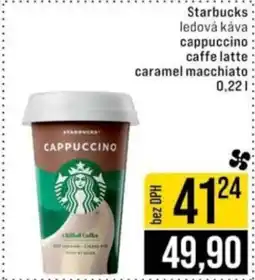 Jip Starbucks ledová káva nabídka