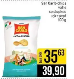 Jip San Carlo chips nabídka