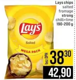 Jip Lays chips nabídka