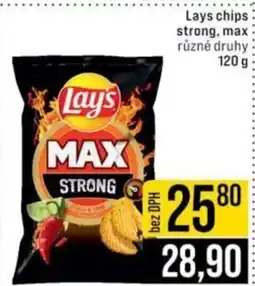 Jip Lays chips strong, max nabídka