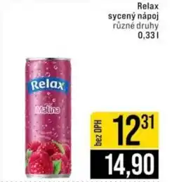 Jip Relax sycený nápoj nabídka