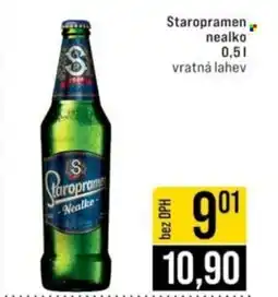 Jip Staropramen nealko nabídka