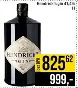 Jip Hendrick's gin 41,4% nabídka