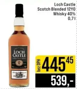 Jip Loch Castle Scotch Blended 12Y0 Whisky 40% nabídka