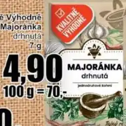 Jip Kvalitně Výhodně Majoránka nabídka