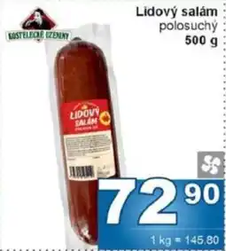 Jip Lidový salám polosuchý nabídka