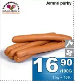 Jip Jemné párky nabídka
