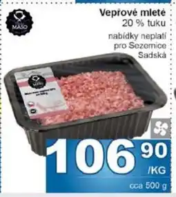 Jip Vepřové mleté 20% tuku nabídka