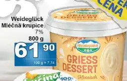 Jip Weideglück Mléčná krupice nabídka