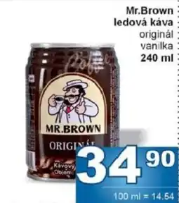 Jip Mr.Brown ledová káva originál vanilka nabídka