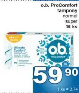 Jip O.b. ProComfort tampony nabídka