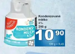 Jip Kondenzované mléko 4% nabídka