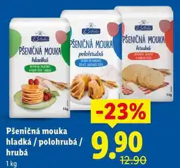 Lidl Pšeničná mouka hladká/polohrubá/hrubá nabídka