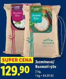 Lidl Jasmínová/Basmati rýže nabídka