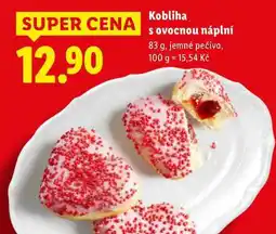 Lidl Kobliha s ovocnou náplní nabídka