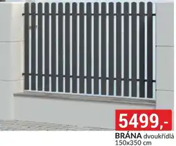 Baumax Brána dvoukřídlá nabídka