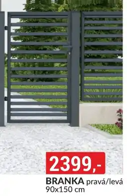 Baumax BRANKA pravá/levá nabídka