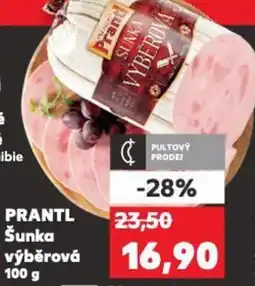 Kaufland PRANTL Šunka výběrová nabídka