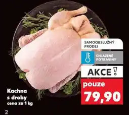Kaufland Kachna s droby nabídka