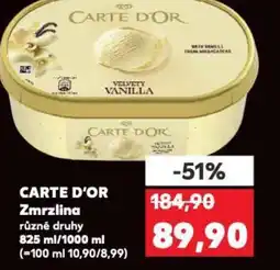 Kaufland CARTE D'OR Zmrzlina nabídka