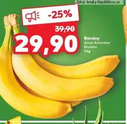 Kaufland Banány nabídka