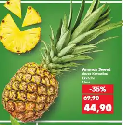 Kaufland Ananas Sweet nabídka