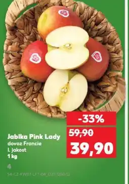 Kaufland Jablka Pink Lady nabídka