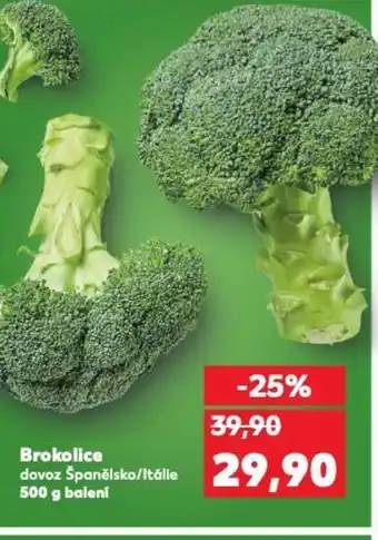 Kaufland Brokolice nabídka