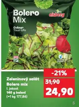 Kaufland Zeleninový salát Bolero mix nabídka