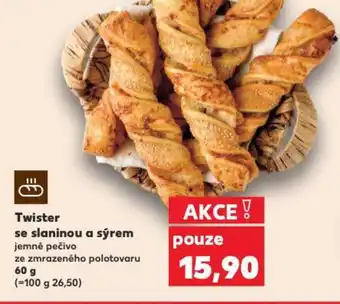 Kaufland Twister se slaninou a sýrem nabídka