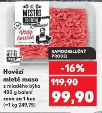 Kaufland Hovězí mleté maso nabídka