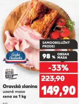 Kaufland Oravská slanina nabídka