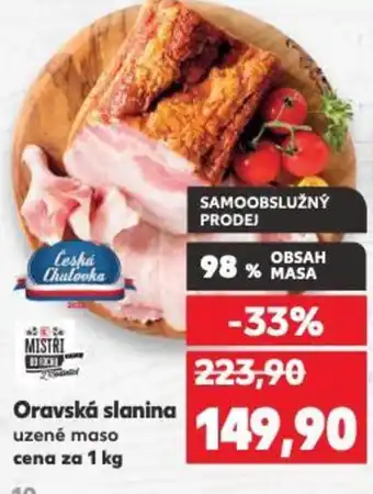 Kaufland Oravská slanina nabídka