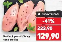 Kaufland Kuřecí prsní řízky nabídka