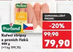 Kaufland Kuřecí stripsy z prsních řízků nabídka
