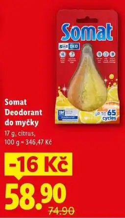 Lidl Somat Deodorant do myčky nabídka