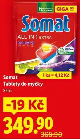 Lidl Somat Tablety do myčky, 85 ks nabídka