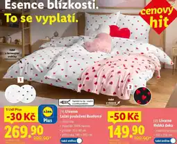 Lidl Livarno Ložní povlečení Renforcé nabídka