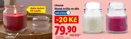 Lidl Livarno Vonná svíčka ve skle nabídka