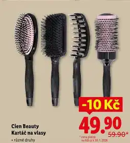 Lidl Cien Beauty Kartáč na vlasy nabídka
