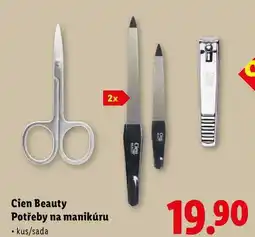 Lidl Cien Beauty Potřeby na manikúru nabídka