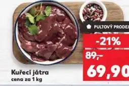 Kaufland Kuřecí játra nabídka